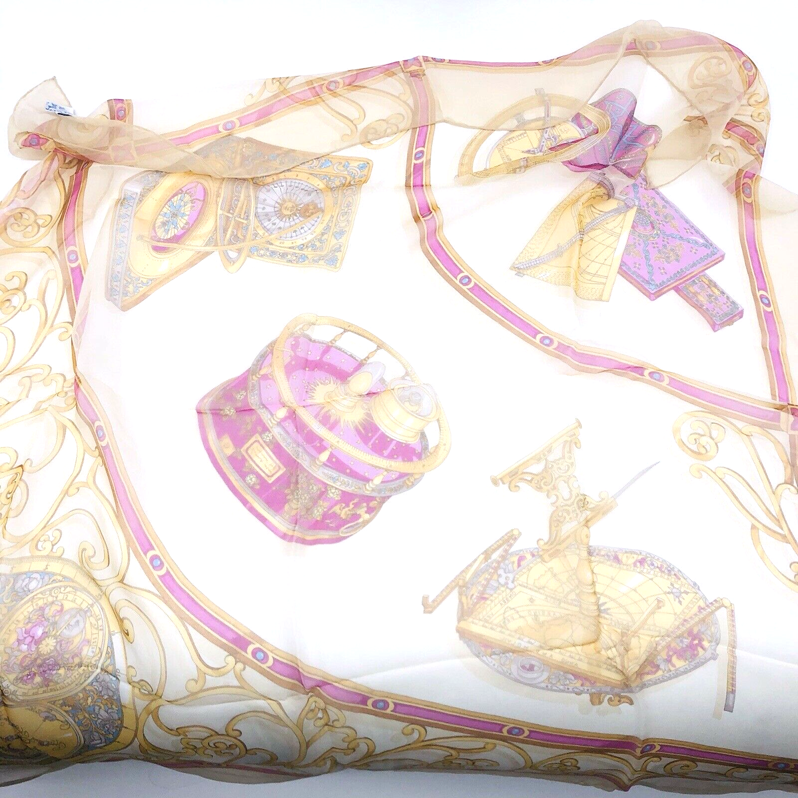 VTG Ferentino Design Italy Silk Women Square Multicolor Abstract Scarf  32x33in | eBay