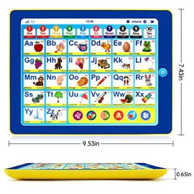 Tableta de aprendizaje para niños | educativo para tableta | interactivo de música y palabras, divertida máquina de historias de computadora de simulación para niños