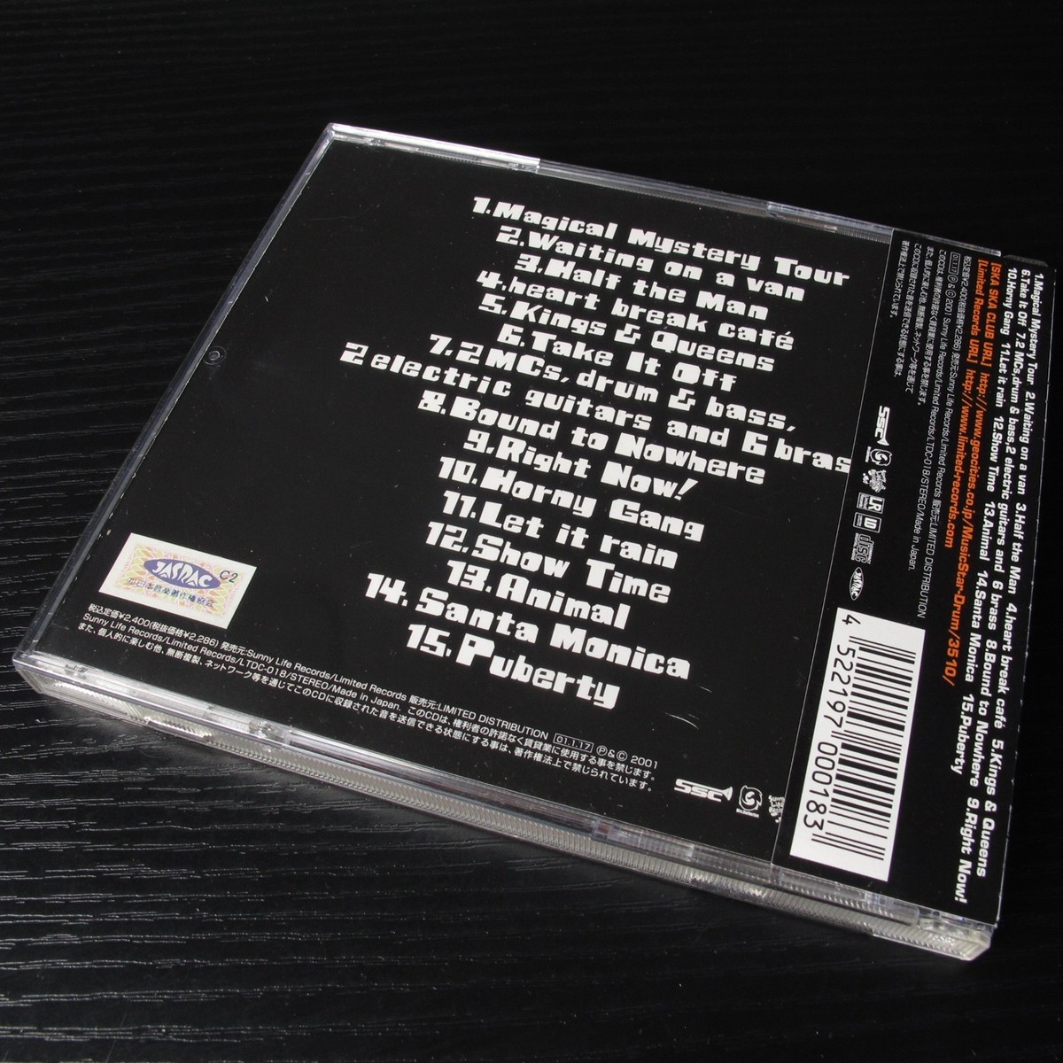 Ska Ska Club - Twelve Ways To Go JAPAN CD Mint W/OBI LTDC