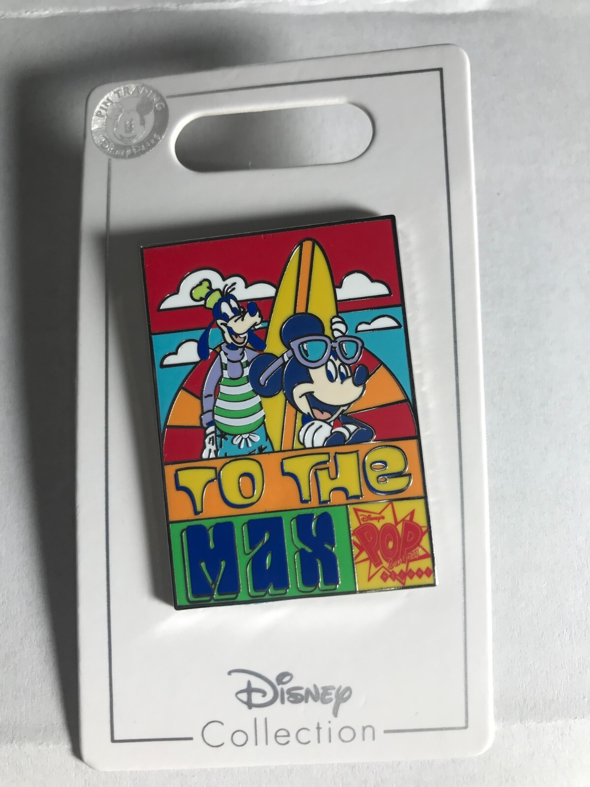Disney Pop Century Resort To The Max Mickey Mouse Goofy Disney Pin Trading NEW