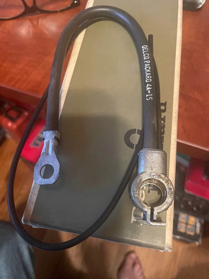 Nos Delco Packard battery cable 2987663 4a-15 dab - Image 2 of 2