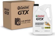 Castrol 15B7AA GTX 10W-30 Motor Oil, 5 Quart,...