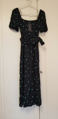 new look square neck midi dress