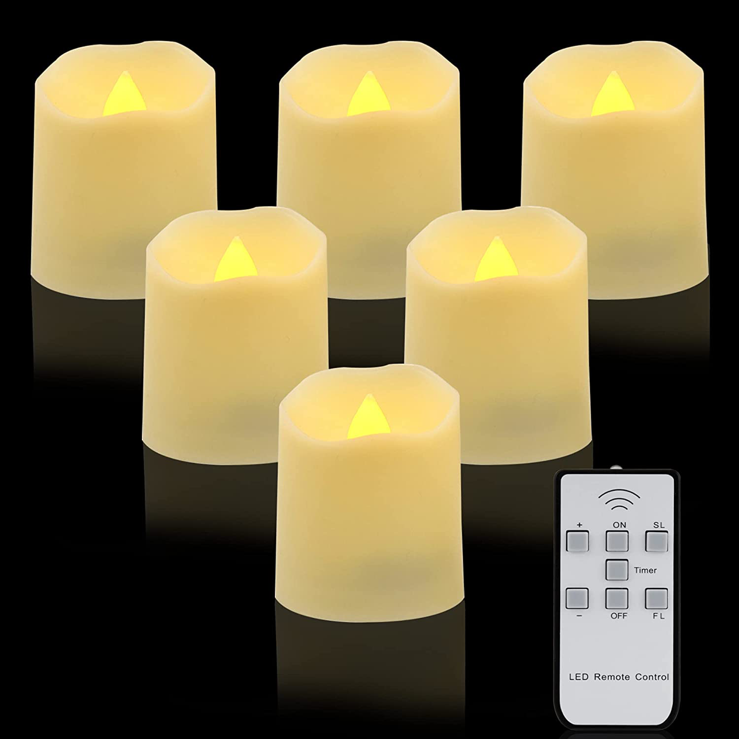 Remote Control Tea Candles atelieryuwa.ciao.jp
