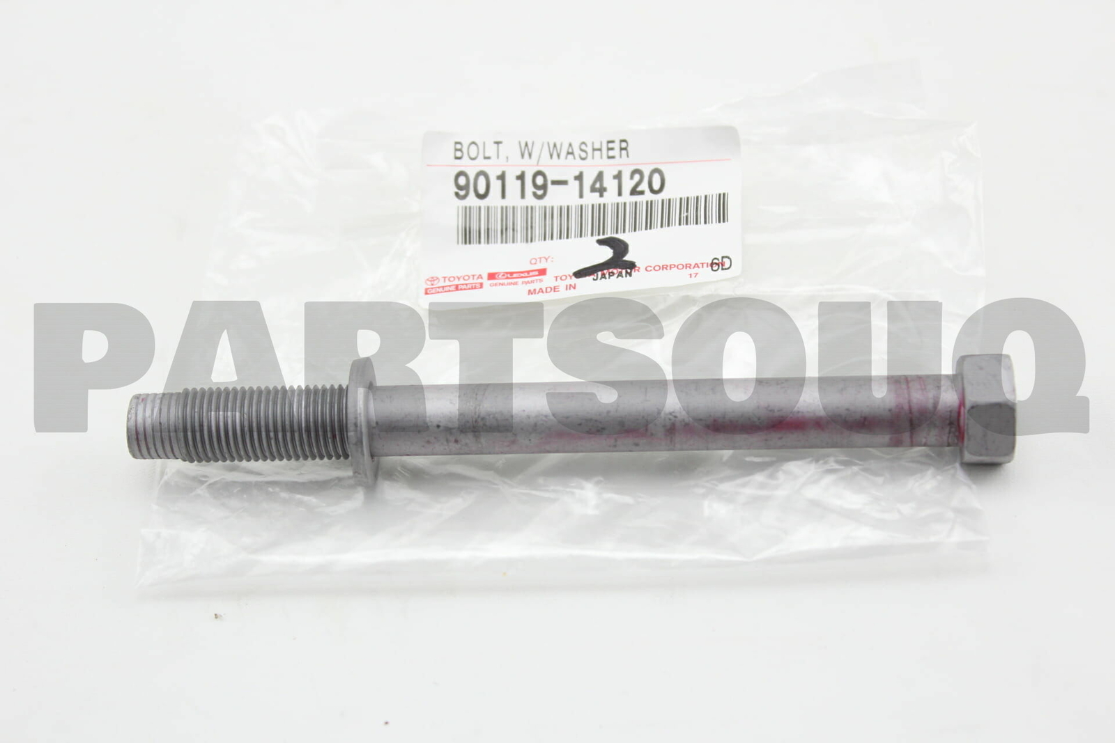 9011914120 Genuine Toyota BOLT, W/WASHER 90119-14120 | eBay