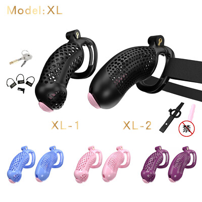 New Male Anti-Cheating Chastity Device Bondage Ring Male Abstinence ChastityCage