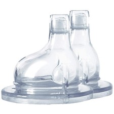 Baby Sipper Spouts - -Silicone, Anti-Colic, Non-Plastic, 2-Pack