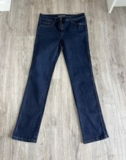 NEXT LADIES SLIM LEG DARK WASH STRETCH JEANS SIZE 10
