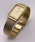 Vintage Mens Seiko 5Y94-5060 Gold Tone Watch MINT Condition
