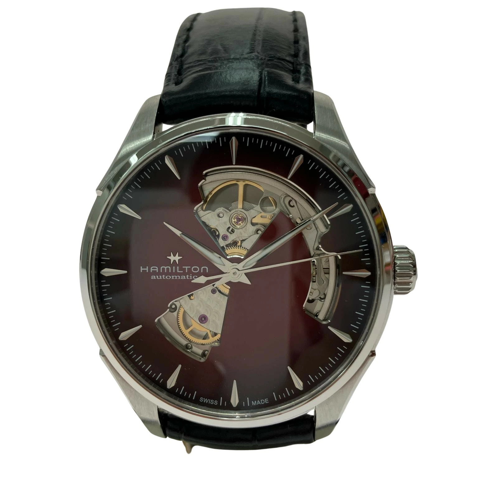 HAMILTON Men Watch Automatic Jazzmaster Open Hear… - image 1