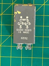 Vintage Electronic Specialty Co. R400-1-B-12K(5) Sensitive Relay – 12,000 Ohms