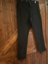 Old Navy Ultimate Slim Built-In Flex Dress Pants 34x32 Dark Black Jack Stretch.