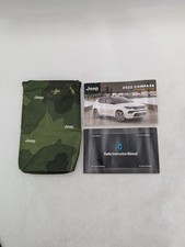 2022 Jeep Compass Owners Manual & Uconnect Radio Book Plus Case Free Shipping 