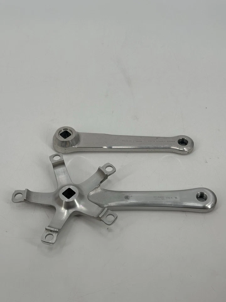 Juego de bielas vintage Shimano FC-6400 172,5 mm Foto 2 de 4