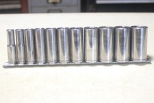 Blue Point Blpl 38 Inch Drive 12 Point Deep Socket Set 38 To 1 Inch 11 Pieces