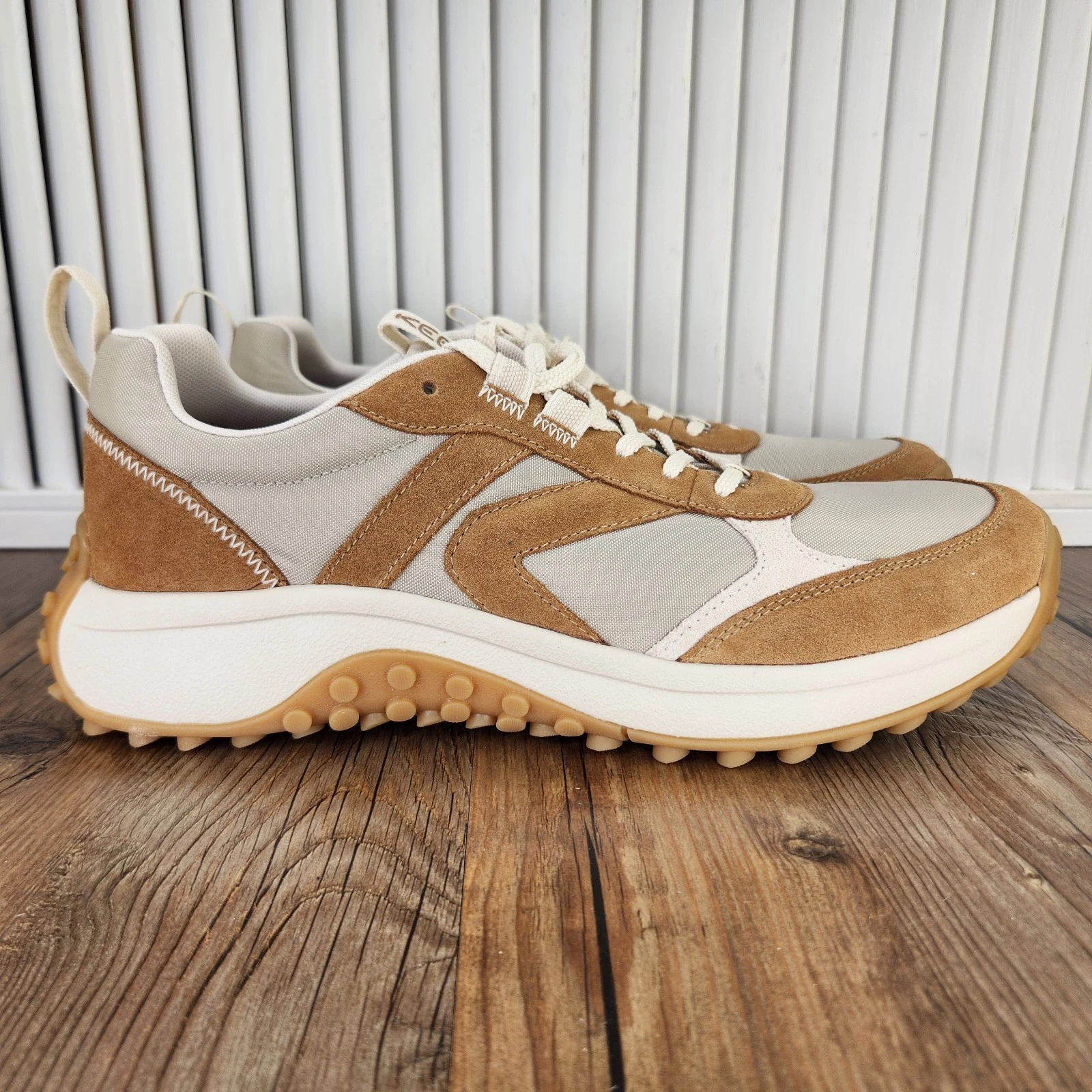 Keen KS86 Chipmunk Birch Mens Sz 11 Brown Retro Style Trail Hiking Sneaker Shoes