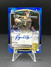 2025 Bowman Draft Ryan Wideman Auto True Blue /150 #CPA-RW (RC)