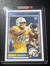 Score Oronde Gadsden II Rookie #103 Football Card. rookie card picture