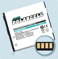 Polarcell Blackberry BAT-34413-003 ACC-39508-201 ACC-39508-301 Akku Batterie