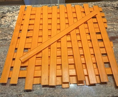 Lot Of 31 Vintage 24  Hot Wheels Redline Straight Orange Track