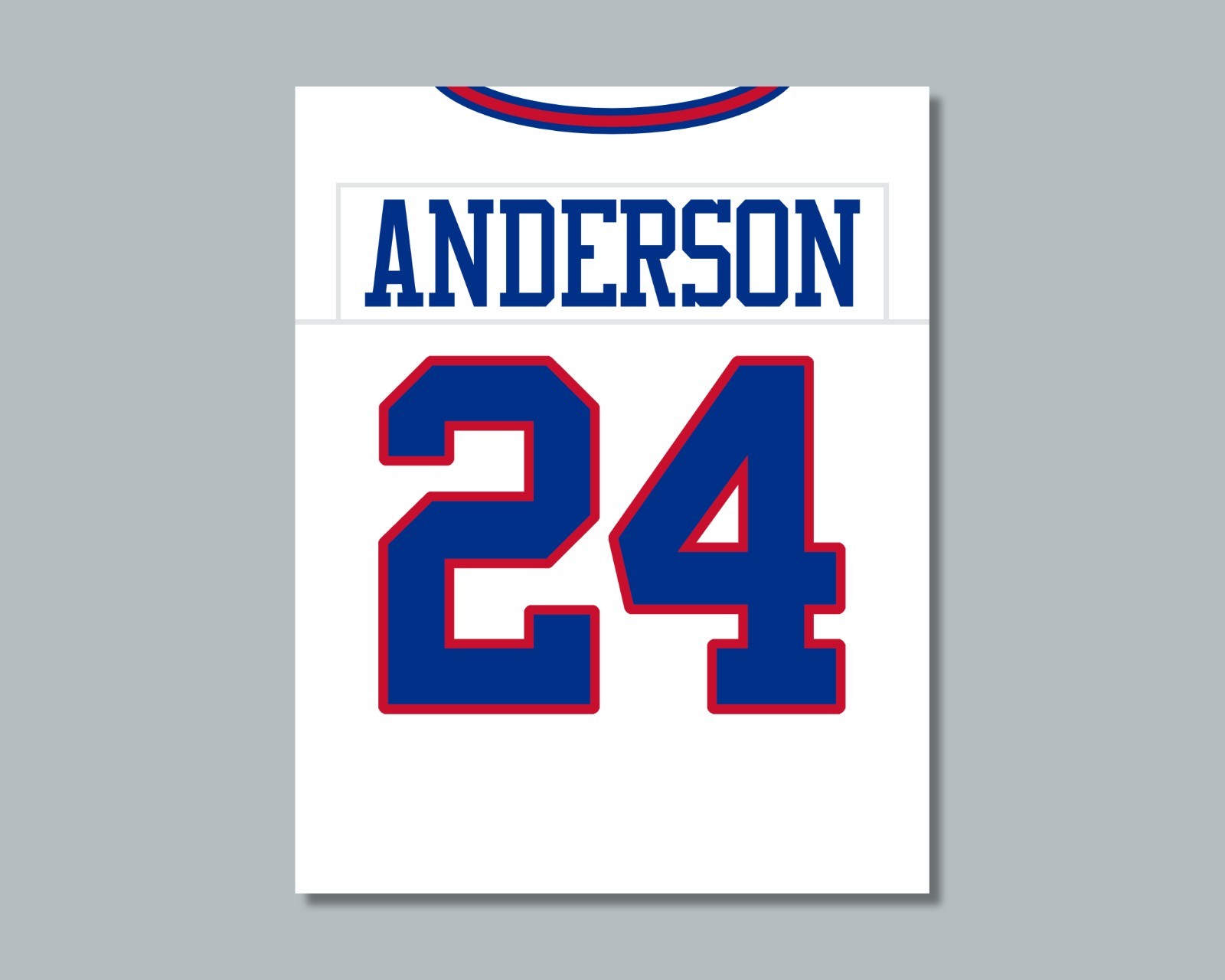 compare to OTTIS ANDERSON New York Giants Photo Picture 8x10 11x14 or 16x20 JZ