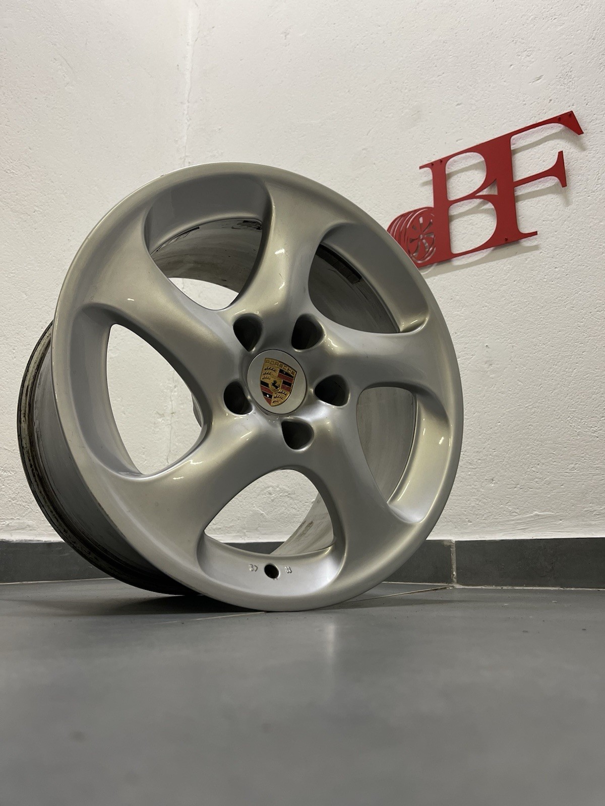 1x Porsche 996 911 Turbo 18" Felge 99636213601 11x18" Felge 18 Zoll