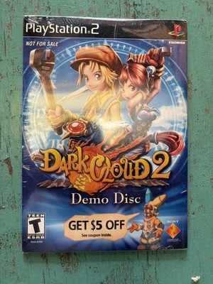 Dark Cloud 2 Demo Disc for PS2 Sealed Collector's Item RPG Playstation