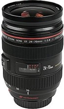 Canon EF 24-70 mm F2.8 L USM 77 mm Filtergewinde (Canon EF Anschluss) schwarz
