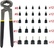 30 Pairs High Heel Tips Replacement Shoes Repair Caps, Women's High Heel Shoe...