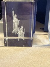 ￼ Paperweight Glass Artist Designed Nativit...