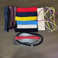 Lot Of Headbands W/ Grip And W/out. Stretchy. Multicolor