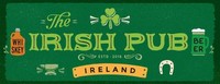 Holzschild 10X27 Cm Ireland Irish Pub Whiskey Beer Essen Trinken Deko Geschenk H