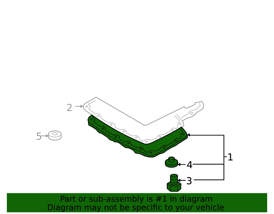 Pan de aceite de transmisión CVT genuino Nissan Cube Versa 31390-1XB01 Foto 2 de 2