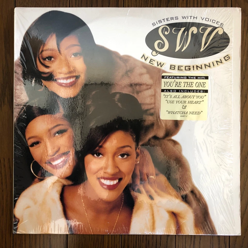 SWV - New Beginning RCA 07863 66487-1 Vinyl 2LP 1996 US Original Shrink Foto 2 de 4