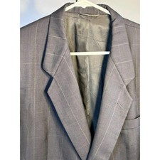 Christian Dior Monsieur Windowpane Wool Blazer