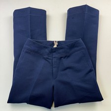 Vintage Bogner Ski Pants Women's Wool Nylon Winter Blue Size 8R Made in USA