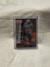 2025 Panini Prizm Black - Fireworks Eddie George #24 Mojo Prizm /25
