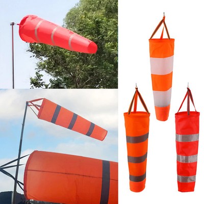 60 80 100cm Windsock Weathervane Scratchproof Windproof Fluorescent Reflective