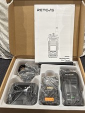 OPEN BOX Retevis NR30S Long Range Noise Reduction GMRS 10W 2 Way Radio