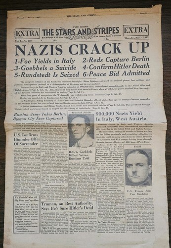 The Stars and Stripes Newspaper Paris Edition June 24, 1945