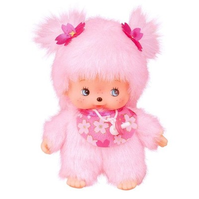 Kirschblüten Mädchen | Bebichhichi | 16 cm | Monchhichi Puppe