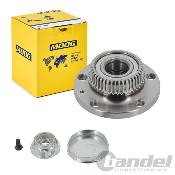 Moog Radlager Satz Hinten Passend FüR Audi A3 TT Seat Leon Toledo Skoda Octavia-image