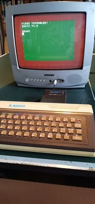 Laser Basic Computer Retro mit Monitor Speichererweiterung