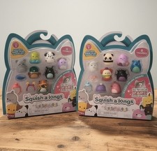 Squishmallows Mini Squishalongs Series 1 Lot of 2 Boxes total of 14  2 Hidden 