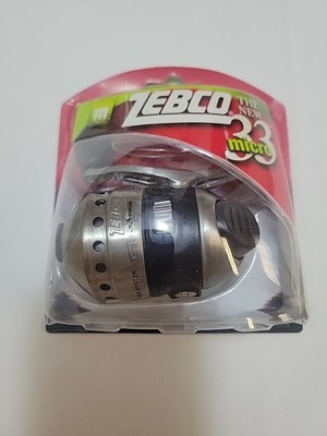 New Zebco Micro 33 Ultralight Spincast Reel NIB 4lb Cajun Line