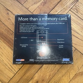 Sega Dreamcast VMU Visual Memory Unit NEW Smoke Green OEM HKT-7000 SEALED NIB