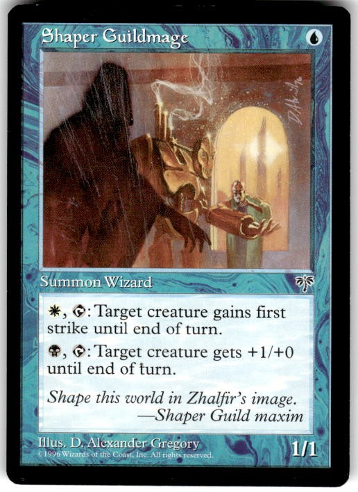 Shaper Guildmage Common Mirage Magic: The Gathering Lightly Played
