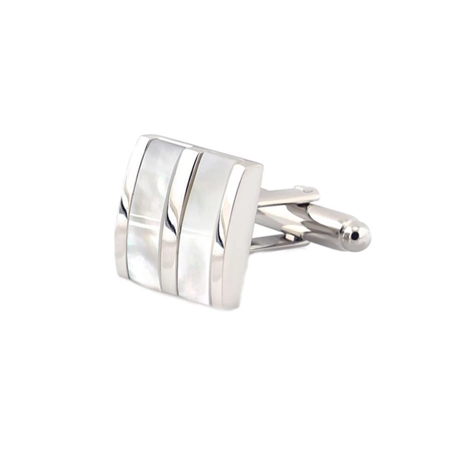 Gemelos de negocios de latón personalizados para boda fiesta de cumpleaños Foto 2 de 4