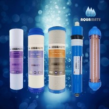 5 Stage RO DI Reverse Osmosis Water Filters Replacement 50 75 100 150 200 GPD