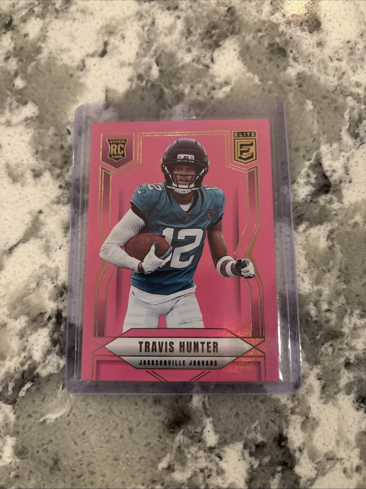 2025 Panini Donruss Elite - Travis Hunter #114 [RC] Pink